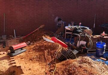 Sinking Foundation Wall in Springdale, AR
