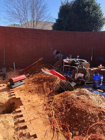 Sinking Foundation Wall in Springdale, AR