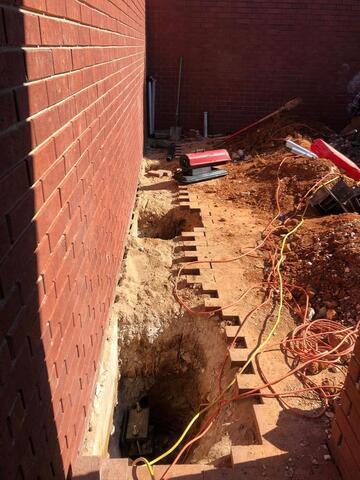 Sinking Foundation Wall in Springdale, AR