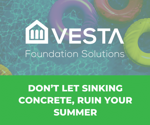 Don’t Let Sinking Concrete, Ruin Your Summer